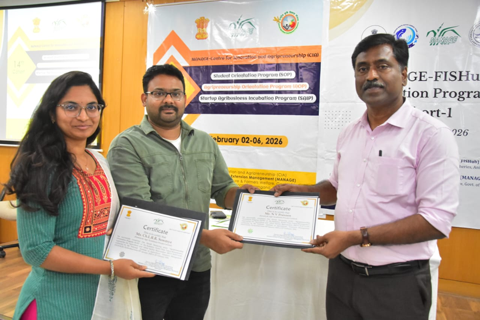 INCUBATION PROGRAM OF MANAGE FISHUB COHORT 1