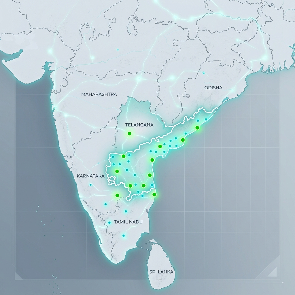 India Service Map - FarmLynker Network